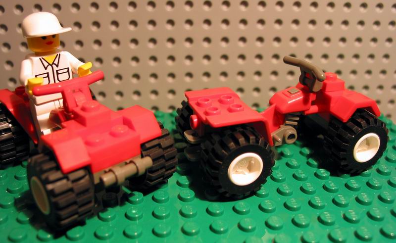Lego side by online side atv